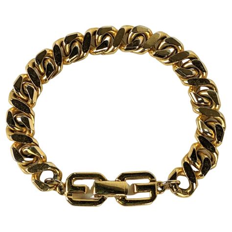 givenchy gold chain bracelet|givenchy bracelet sale.